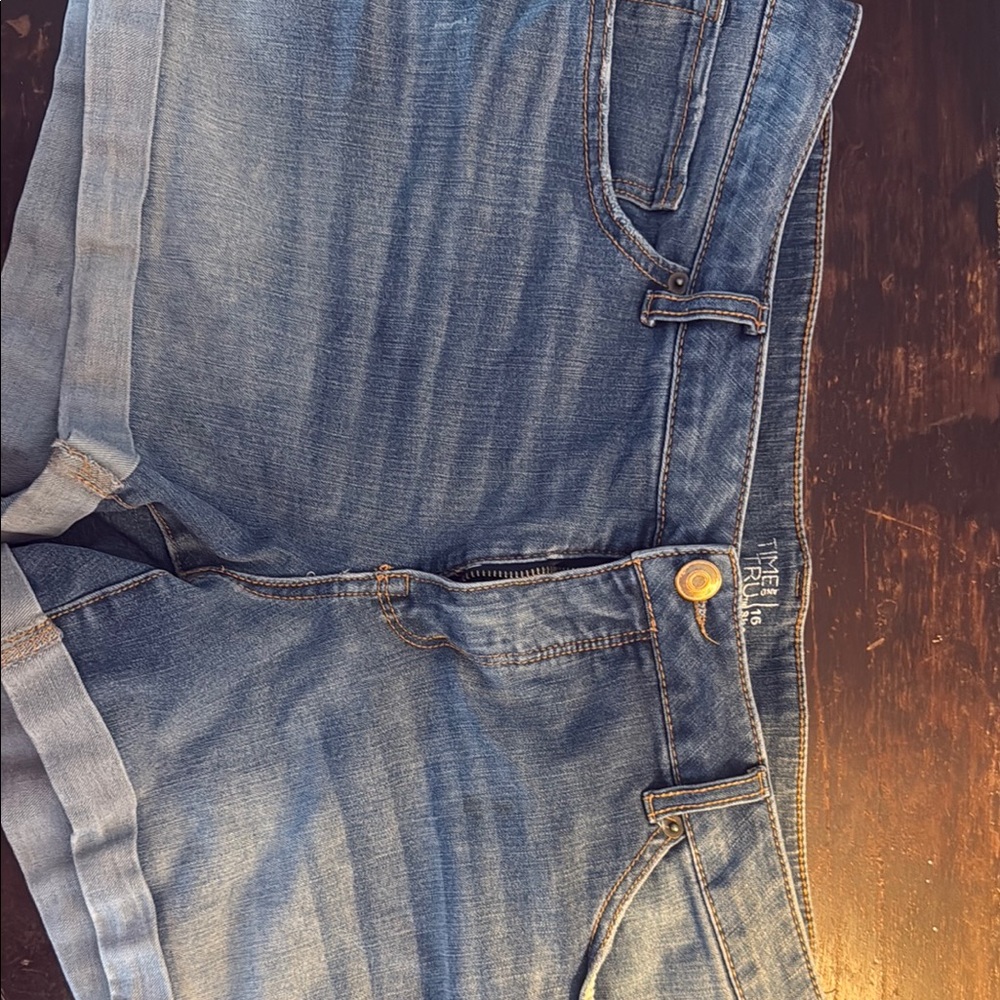 Time and Tru Blue Medium-Light Wash Jeans